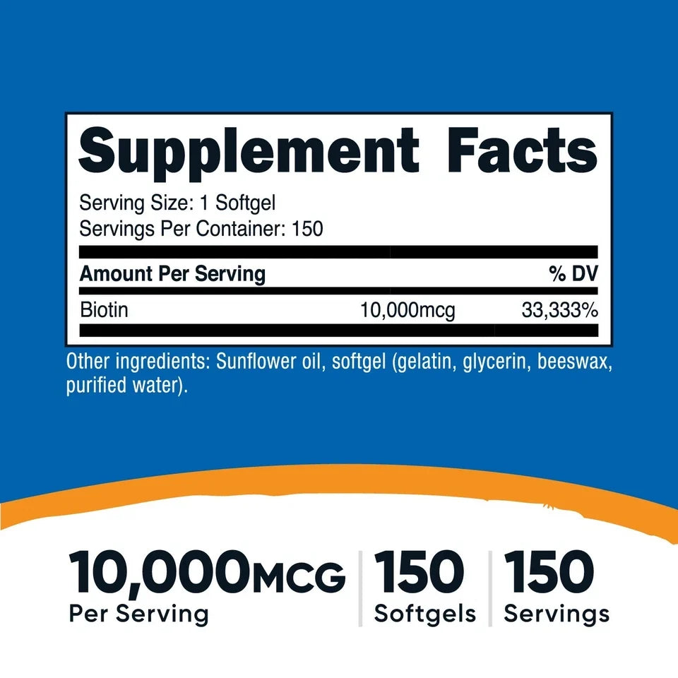 Biotin Softgels