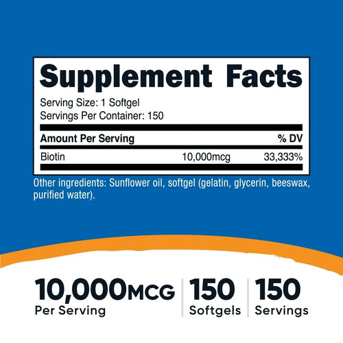 Biotin Softgels